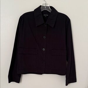 Whistles Black Utility Jacket
